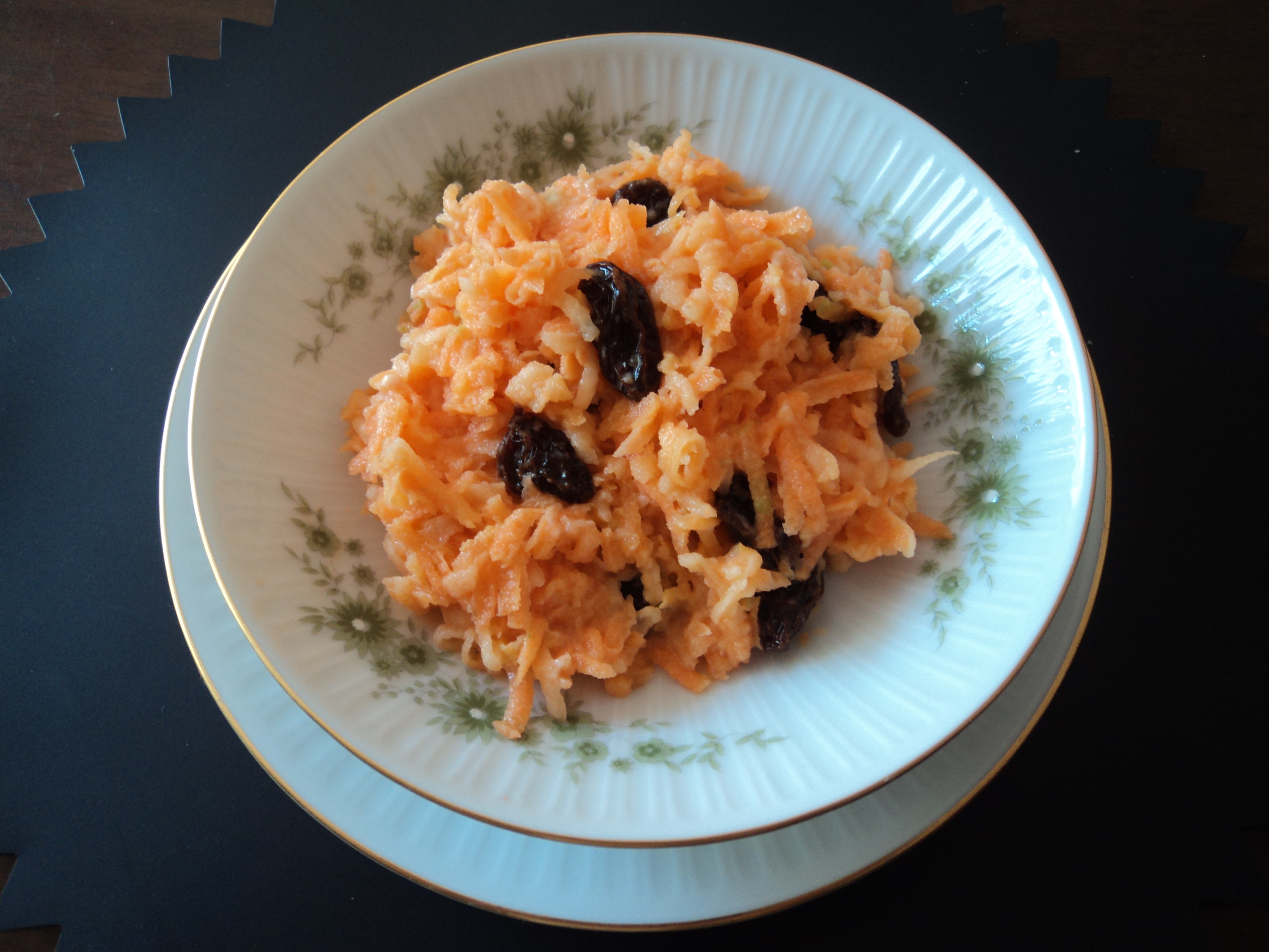 Ensalada de zanahoria y manzana