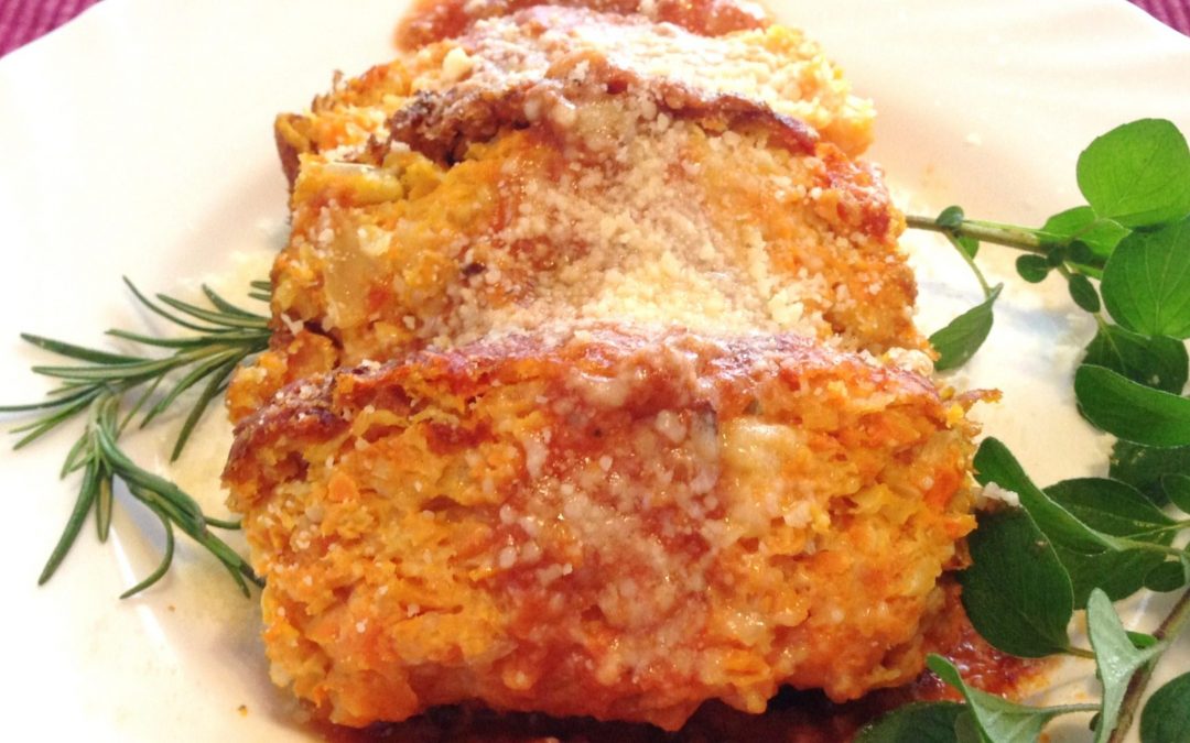 Terrina de zanahorias y jamón